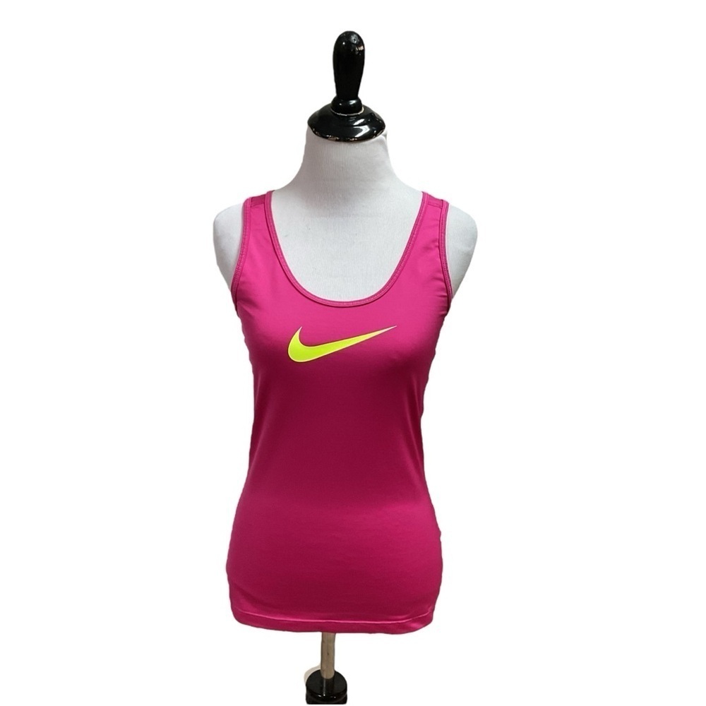 Nike Pro Women's S Small Athletic Tank Top Racerback Swoosh Logo # 589369-612
